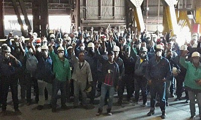 Trabajadores en Sidor 2