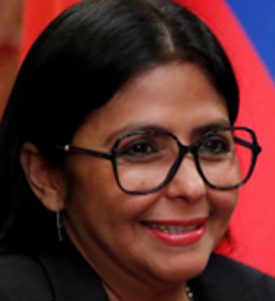 Delcy Rodríguez, Vicepresidente Ejecutivo de la República Bolivariana de Venezuela